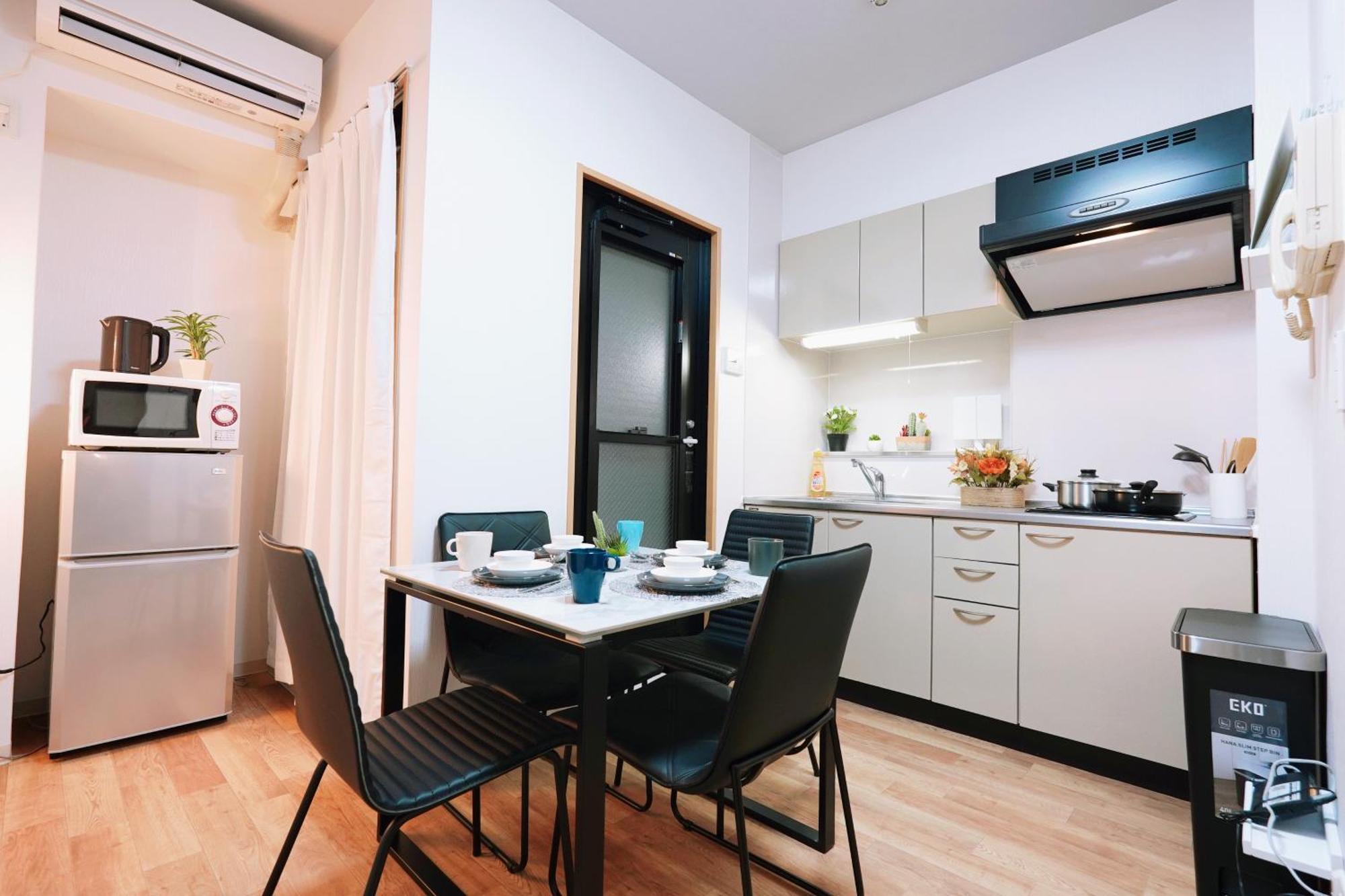 Kuromon Royal Apartment Osaka Phòng bức ảnh
